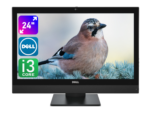 Dell OptiPlex 7450 i3-6100 8GB RAM 256GB SSD 24" DVD-RW W10P
