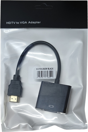 Przejściówka adapter HDMI (M) - VGA (Ż)