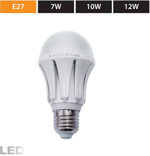 Żarówka LED E27 10W=60W 820lm 2700K BARWA CIEPŁA BIAŁA