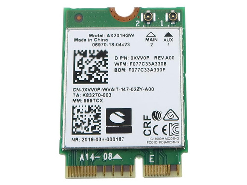 Karta sieciowa M.2 AX201NGW