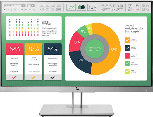 HP E223 21,5' HDMI IPS USB VGA A-