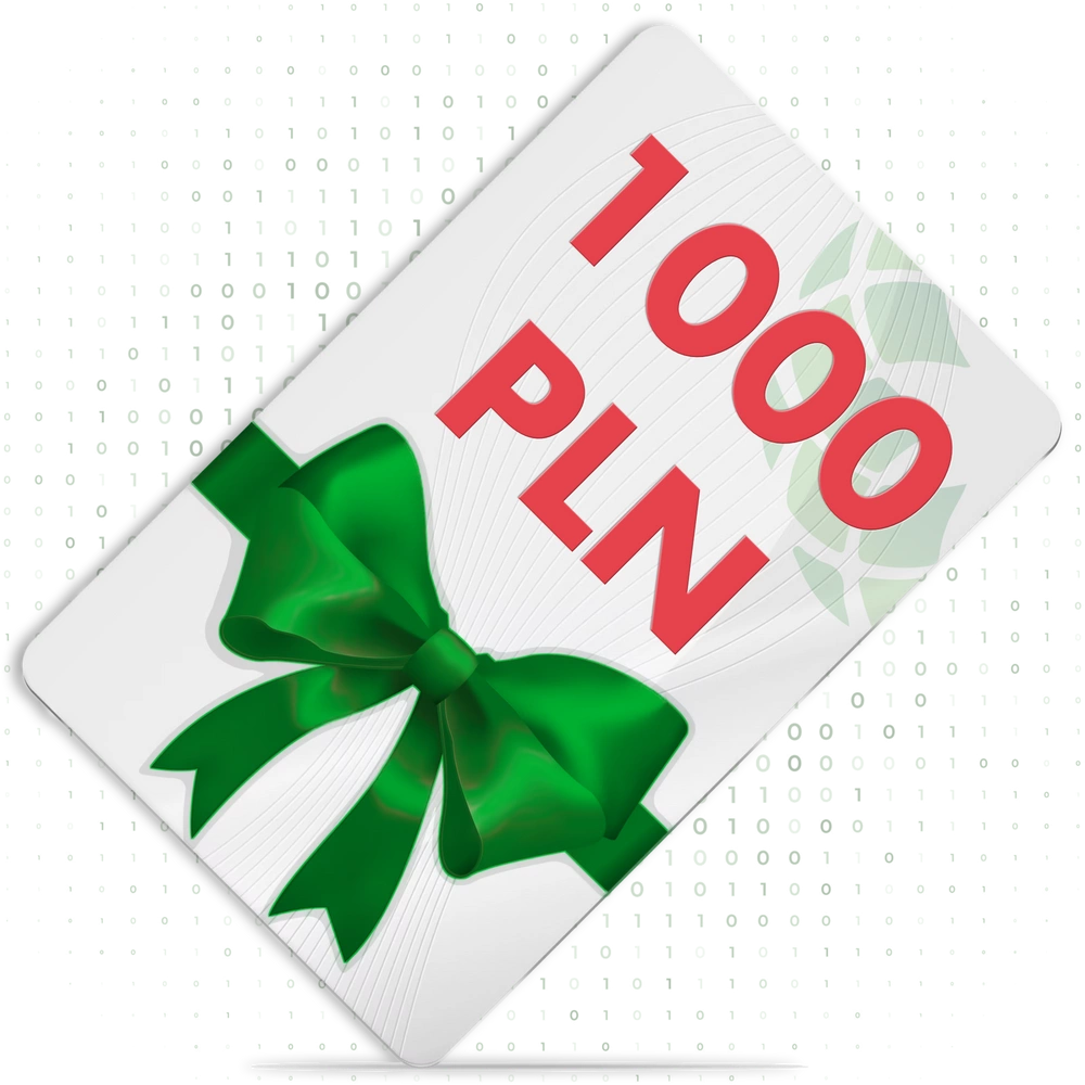 Karta Podarunkowa GreenCard 1000 zł