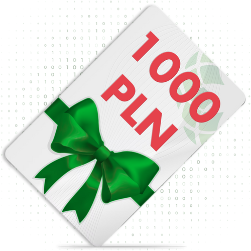 Karta Podarunkowa GreenCard 1000 zł