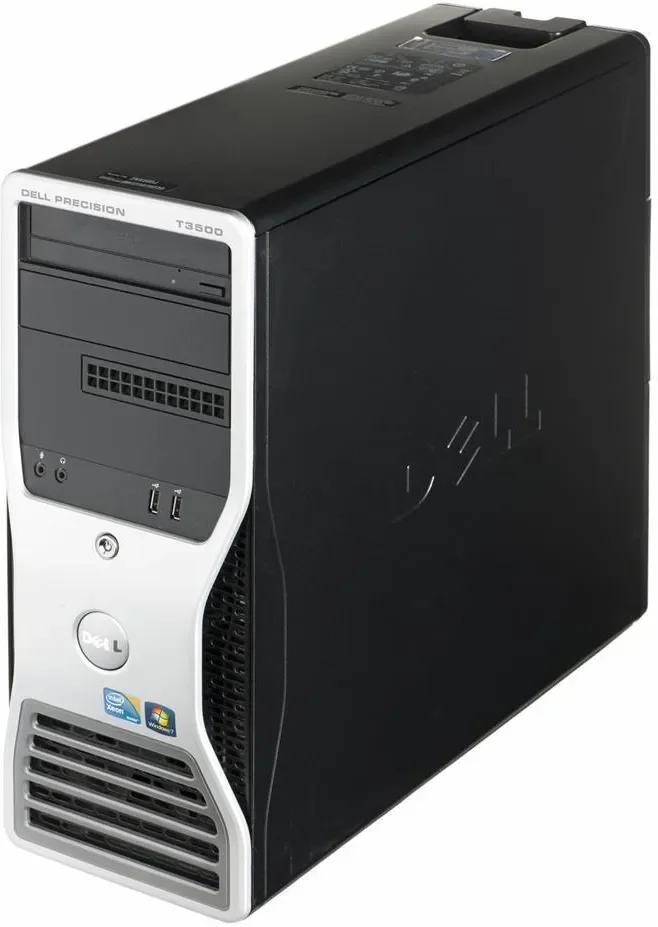 Dell Precision T3500 Xeon E5520 12GB RAM 250GB HDD DVD-RW NL