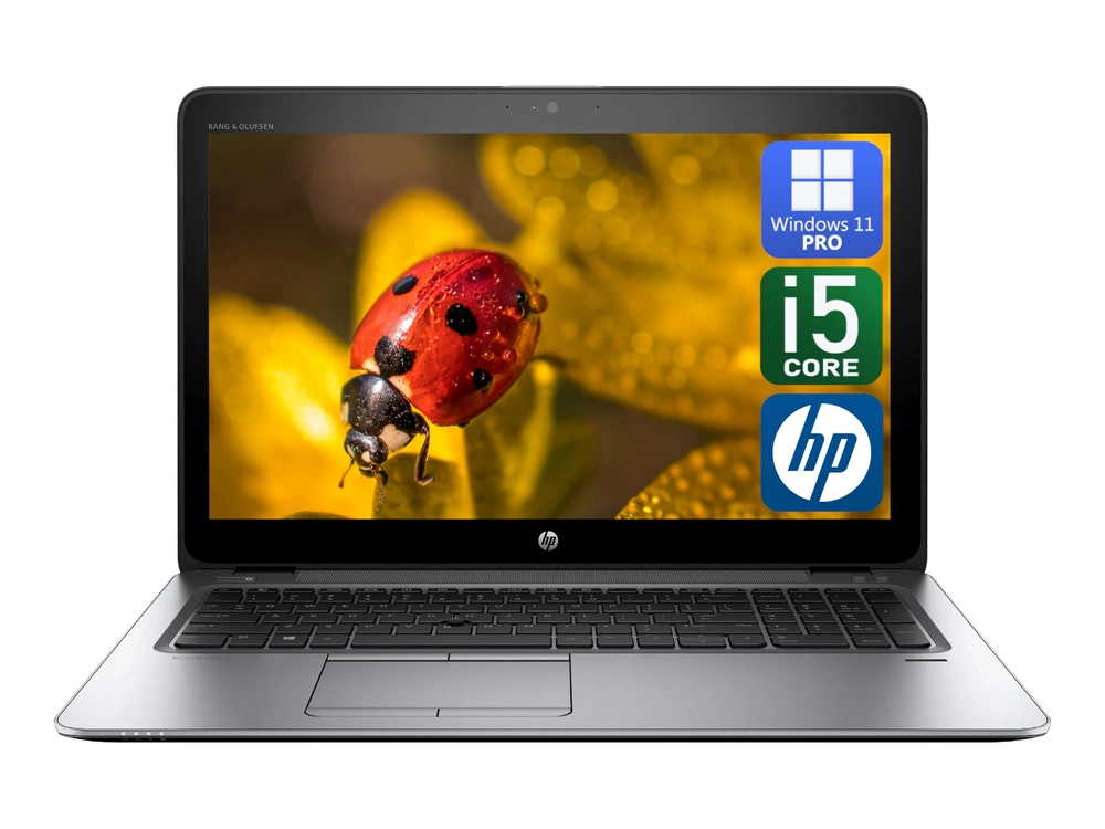 HP EliteBook 850 G3 i5-6200U 8GB RAM 128GB M.2 15" W10P