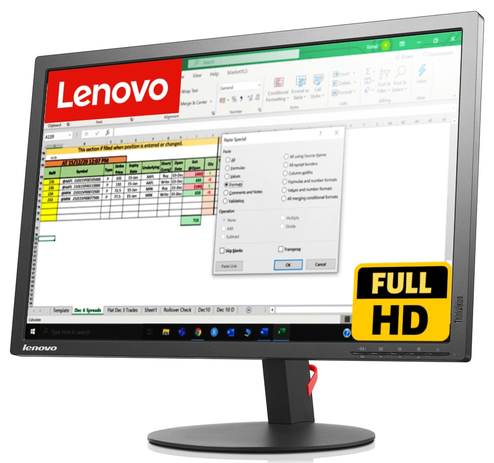 Lenovo ThinkVision T2424pA 24" B