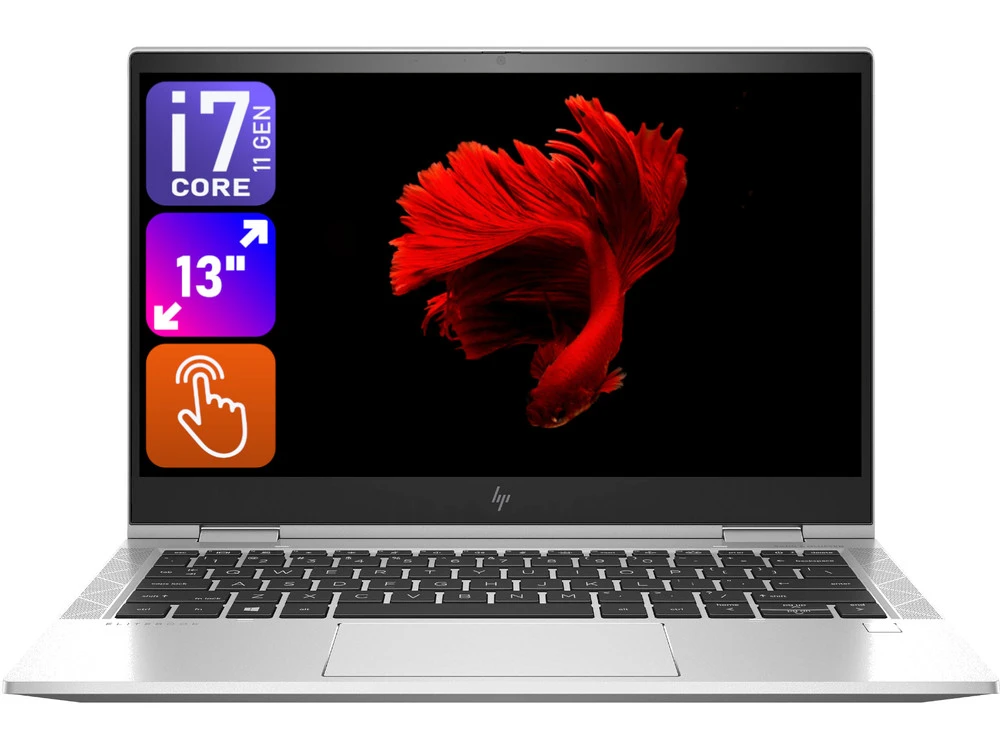 HP x360 830 G8  i7-1185G7 16GB RAM 256GB M.2 T13" W11P