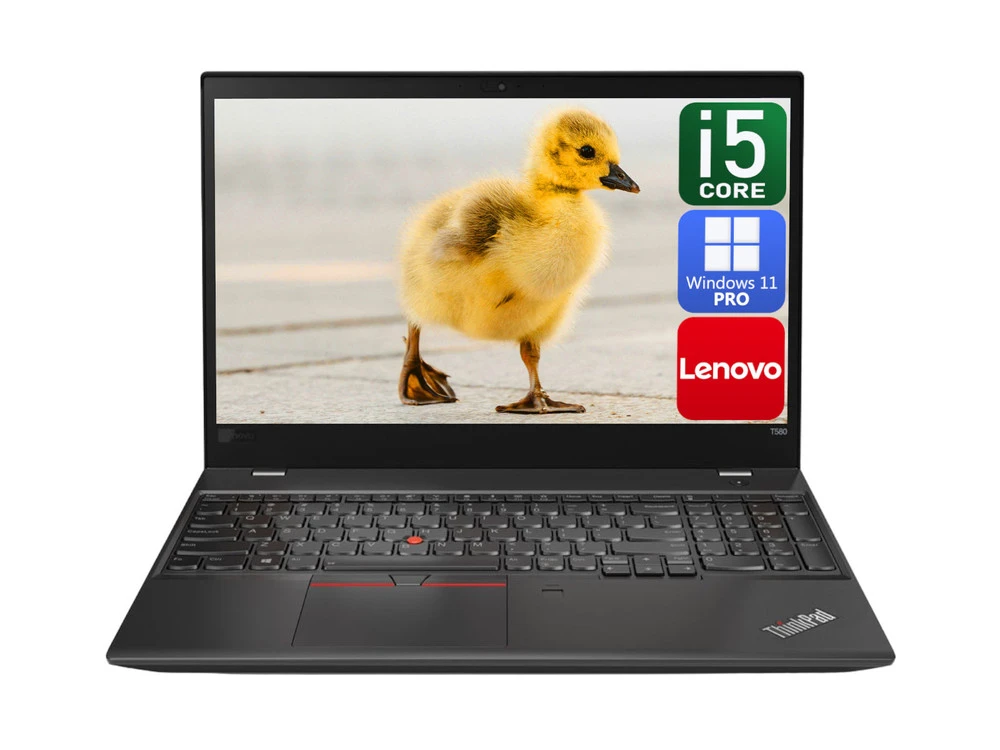 Lenovo ThinkPad T580 i5-8250U 8GB RAM 256GB M.2 15" W11P