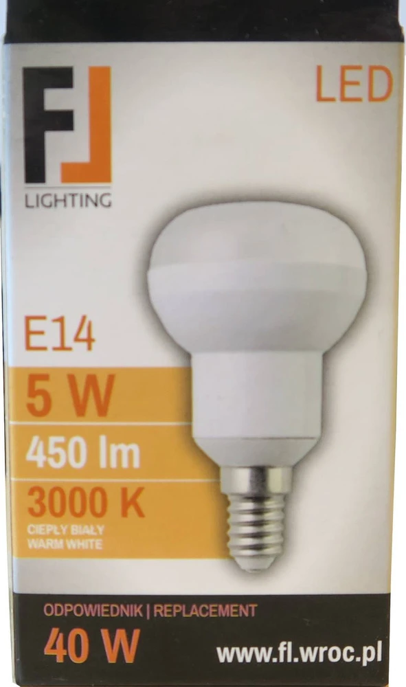ŻARÓWKA LED E14 5W 450LM 3000K