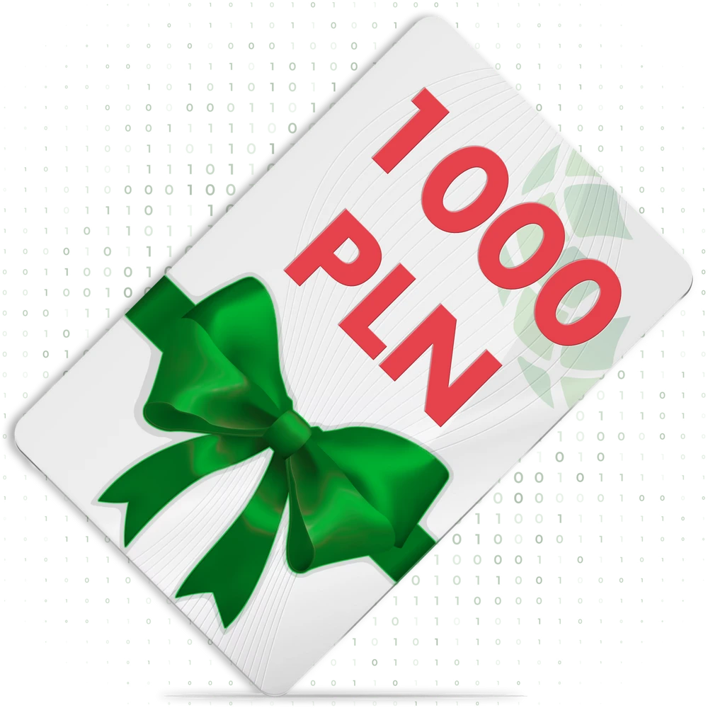 Karta Podarunkowa GreenCard 1000 zł
